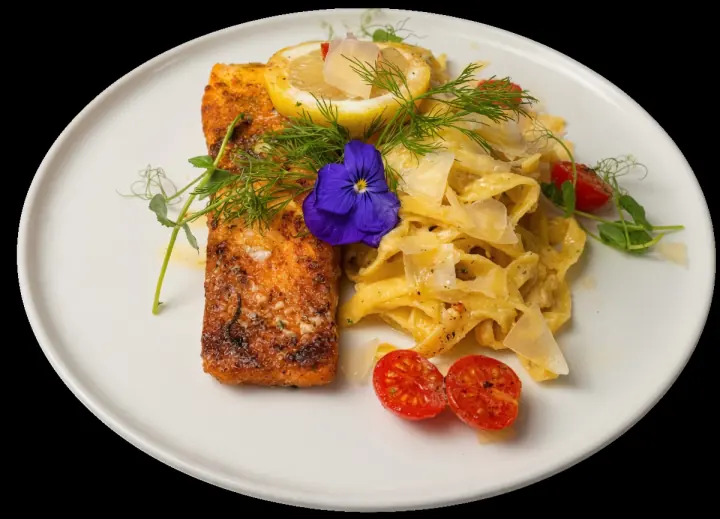 Cream Catch – Pasta, Lachs & Trüffelöl